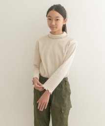 URBAN RESEARCH DOORS（Kids）/『WEB/一部店舗限定サイズ』メローフリルリブタートルネックTシャツ(KIDS)/506858281