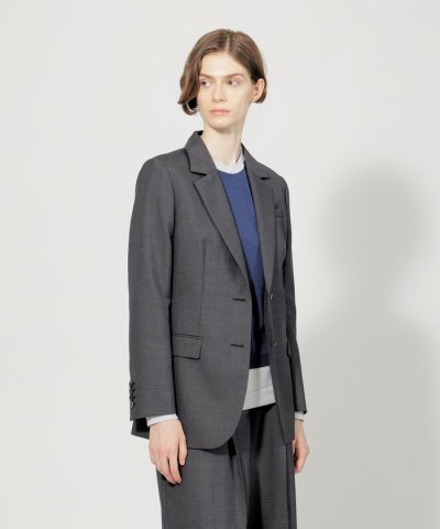 【EPOCA DI BASE】 ウールモヘヤ テーラードジャケット 《WEB＆一