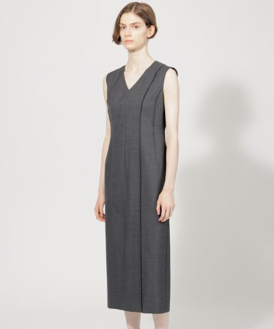 【EPOCA DI BASE】 ウールモヘヤ Iラインドレス 《WEB＆一部店舗