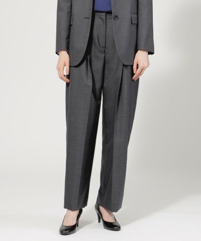 【EPOCA DI BASE】 ウールモヘヤ テーパードパンツ 《WEB＆一部店
