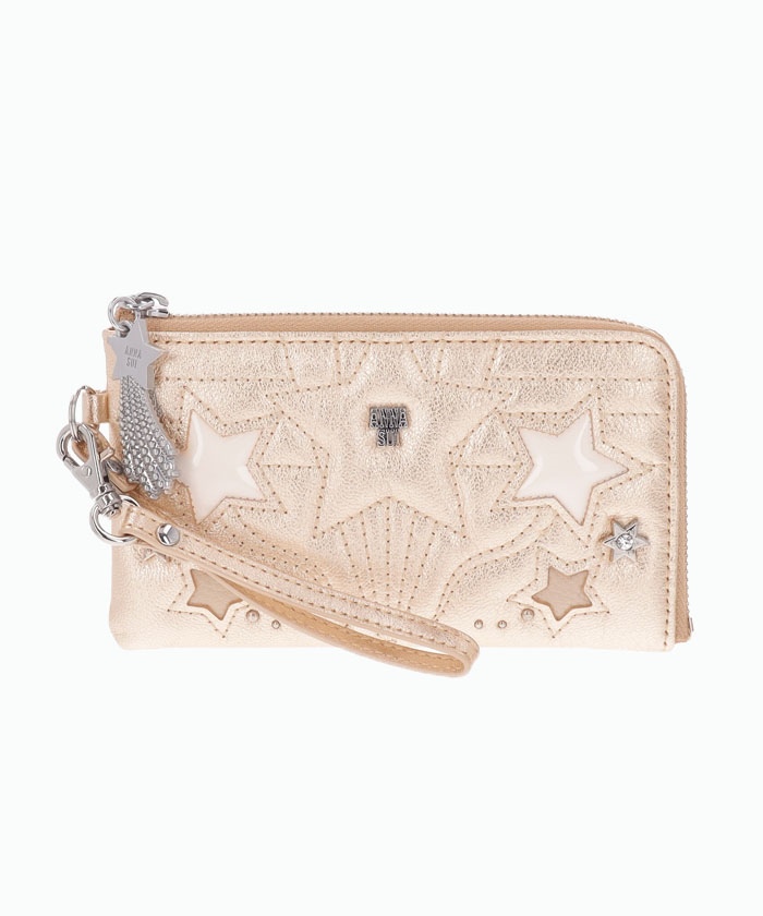 ANNASUI(バッグ) ルシィ マルチケース ゴールド F ANNASUI(バッグ) ルシィ マルチケース ゴールド F