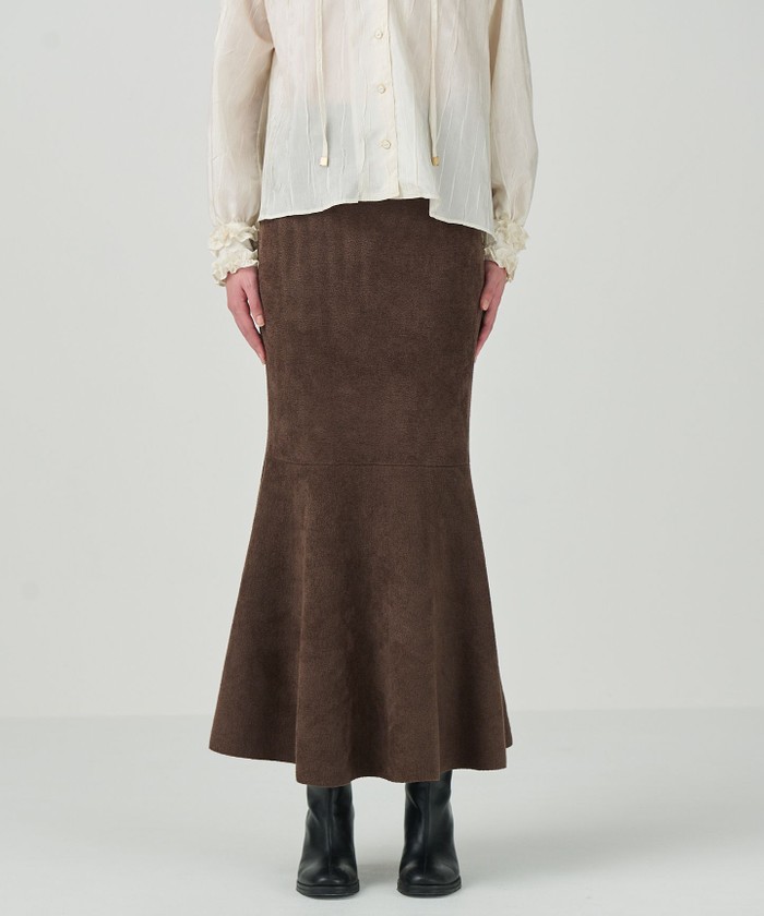 GRACE CONTINENTAL ブラウンプリーツスカート ヴィンテージ 切替プリーツスカート / GRACE CONTINENTAL | GRACE CONTINENTAL