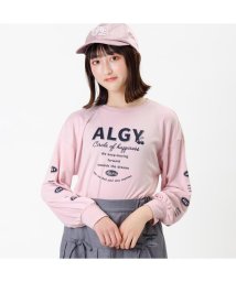 ALGY/もちふわ袖ロゴロンT/506013460