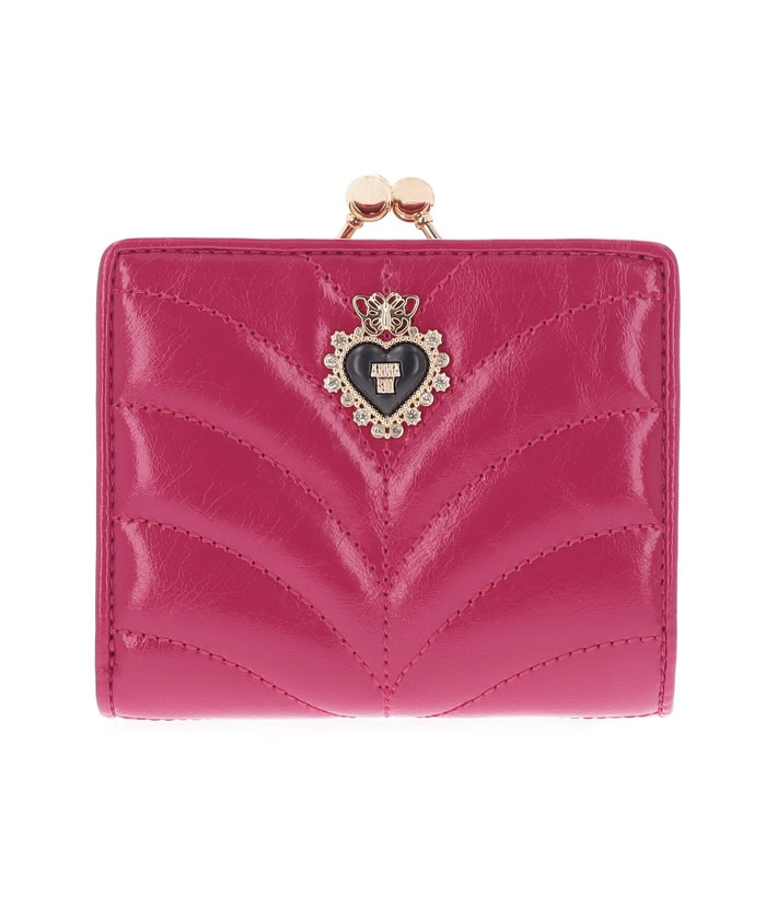 新品タグ付き【ANNA SUI アナスイ】ポワロ 二つ折り財布 ポワロ 口金二つ折り財布(506850888)｜阪急百貨店公式通販サイト