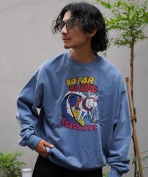 Schott/CREW SWEAT SURF DOG/クルーネックスウェット サーフブルドッグ/506854401