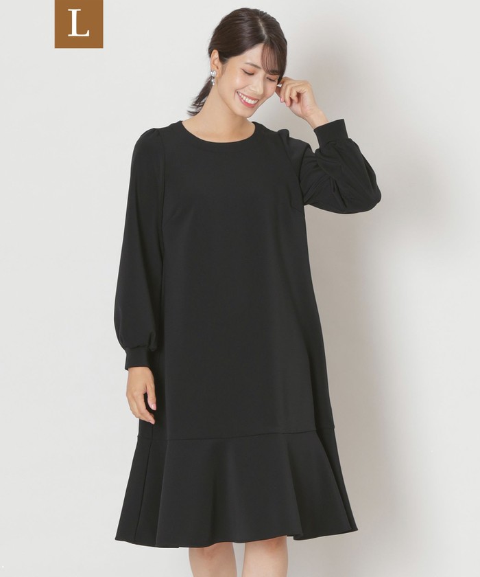 ブラック系｜ワンピース・ドレス｜TO BE CHIC(Lサイズ)(トゥー