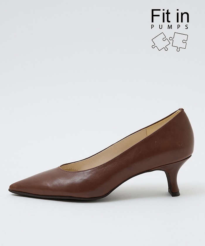 AuBANNISTER 【Fit in PUMPS】プレーンパンプス ブラウン 34 AuBANNISTER 【Fit in PUMPS】プレーンパンプス ブラウン 34