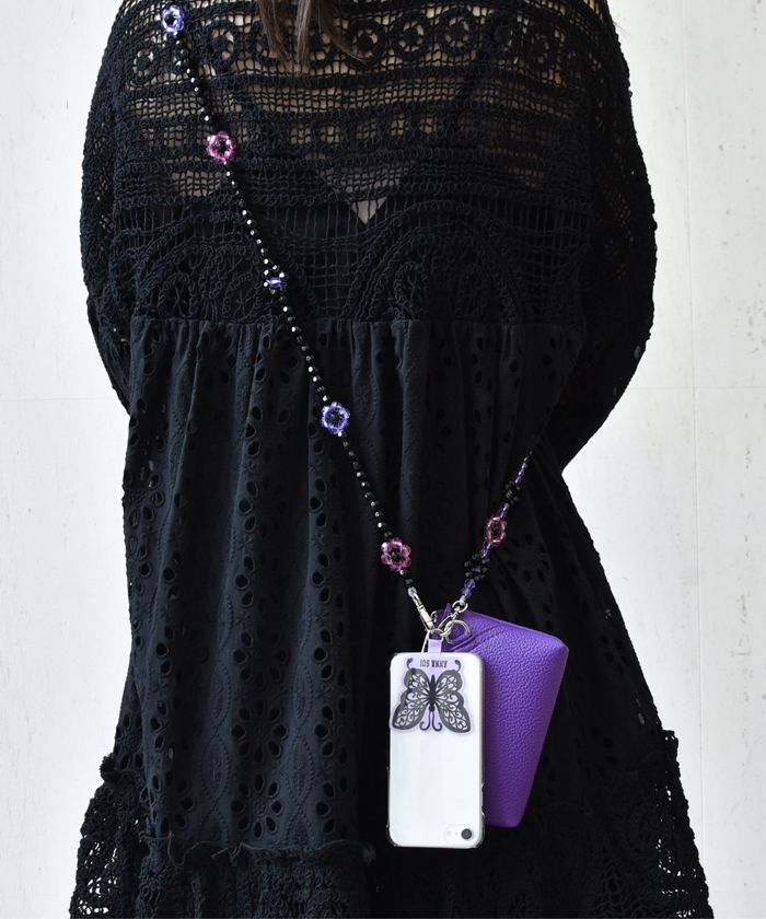 【ANNA SUI】 ASスリング スマホスリング KUIPO｜アナスイ ANNA SUI ASスリング スマホストラップ