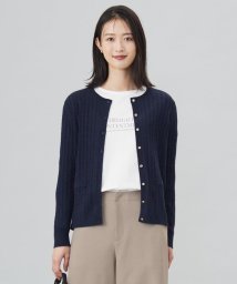 J.PRESS LADIES（LARGE SIZE）/【洗える】KNIT BASIC クルーネック カーディガン/506862352