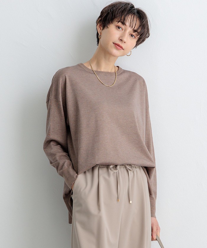 【超美品】Hankyu阪急ブランドゴルフデザイン刺繍ニットセーター S-L】タリスキア刺繍ニットセーター［ブルー］ | 中南米の子ども