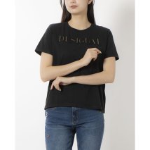 Desigual/デシグアル Desigual 煌めき ロゴ Tシャツ/505805513