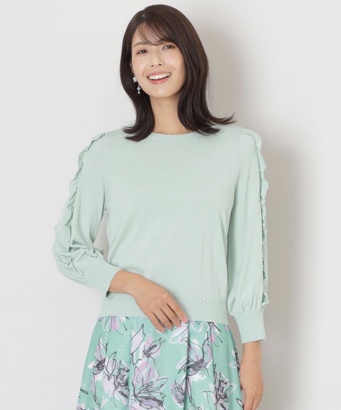 トゥービーシック　グリーンのチュニックニット　TO BE CHIC 楽天市場】to be chic（カラーグリーン）（トップス｜レディース