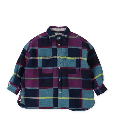 Patchwork Checked Shirt