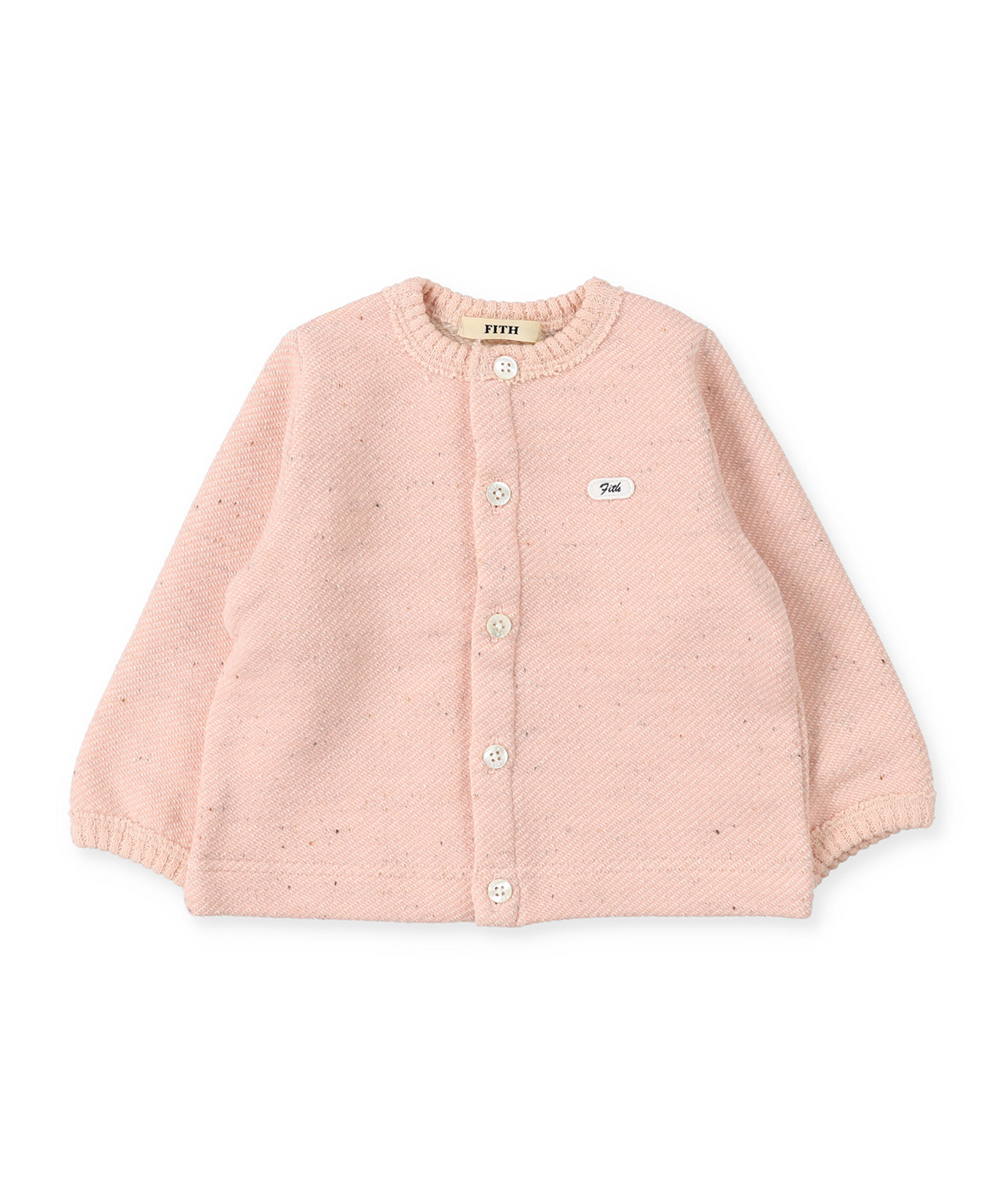 FITH フィス FITH BabyNepYarnInlayCardigan【返品不可商品 ピンク BS FITH フィス FITH BabyNepYarnInlayCardigan【返品不可商品 ピンク BS