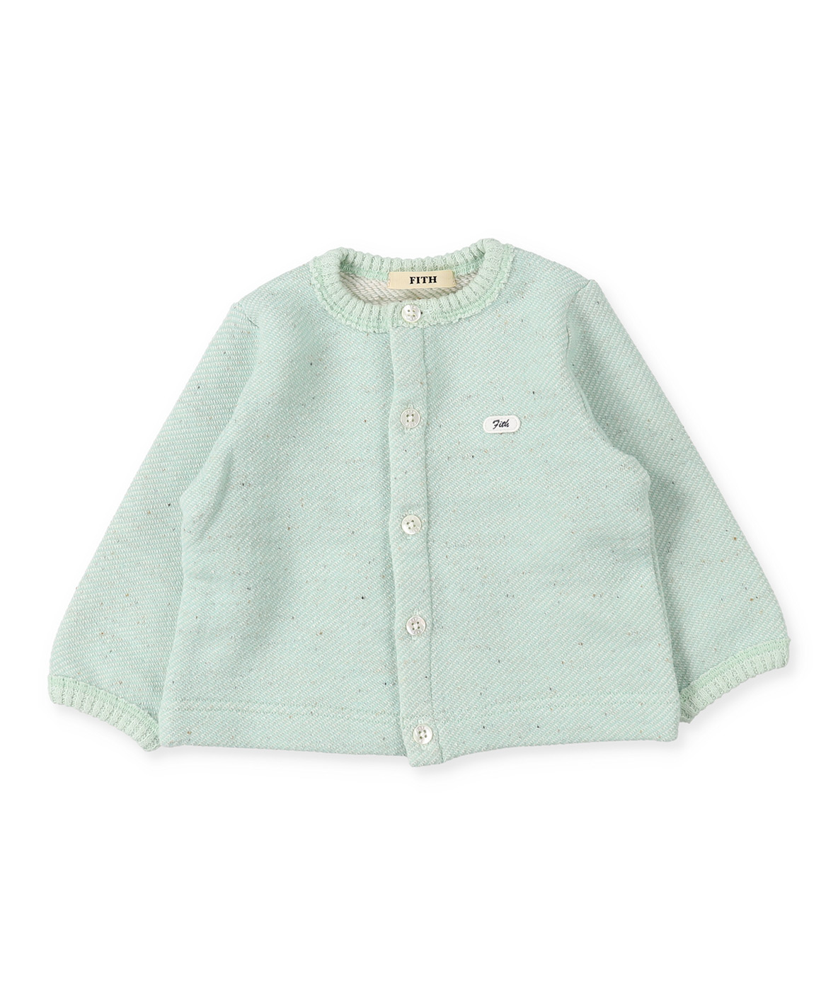 FITH フィス FITH BabyNepYarnInlayCardigan【返品不可商品 グリーン BS FITH フィス FITH BabyNepYarnInlayCardigan【返品不可商品 グリーン BS