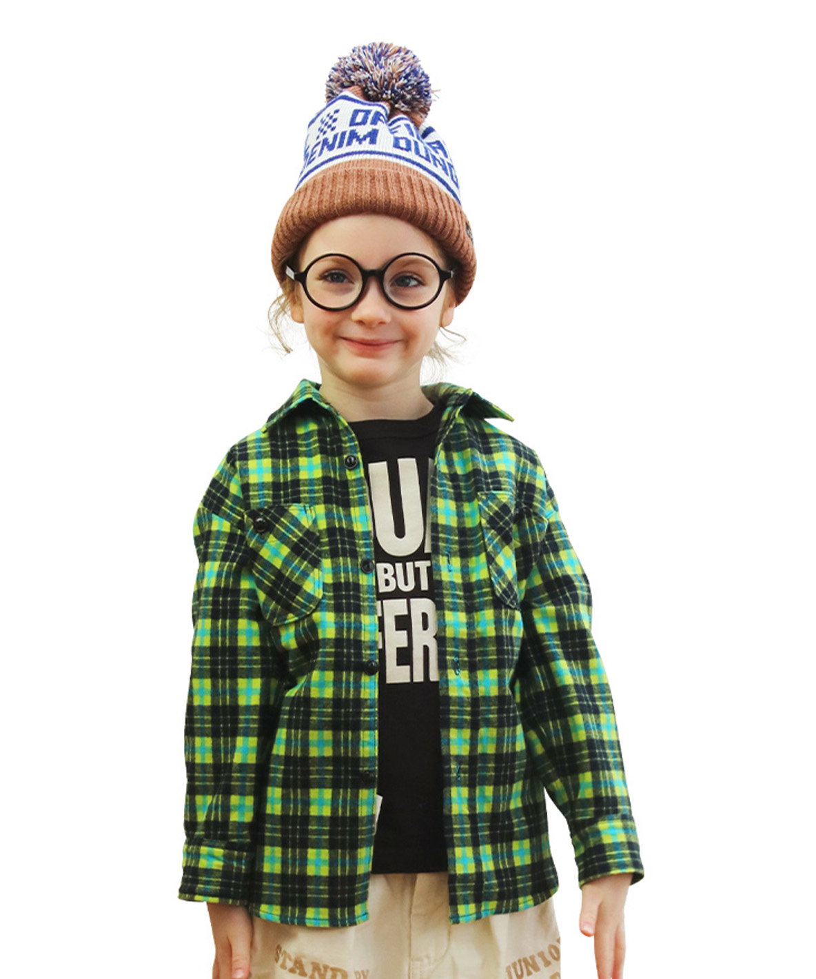 デニムダンガリー DENIM DUNGAREE CheckedShirt(506391324)｜阪急