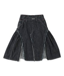 DENIM DUNGAREE/8oz Denim Remake Skirt/506391537