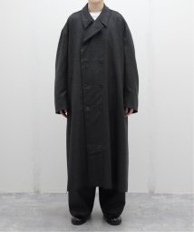 EDIFICE/GABRIELA COLL GARMENTS 別注 HERRINGBONE HEAVY WOOL BREASTED COAT/506872974