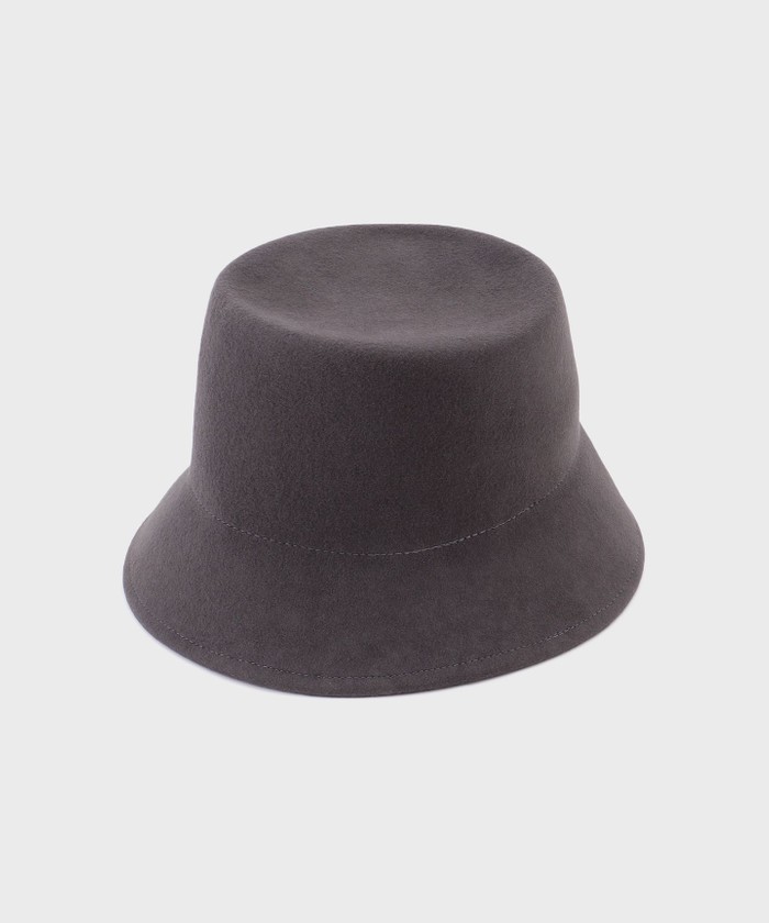 GRACECONTINENTAL Ferrucio Vecchi ウールハット チャコール F GRACECONTINENTAL Ferrucio Vecchi ウールハット チャコール F