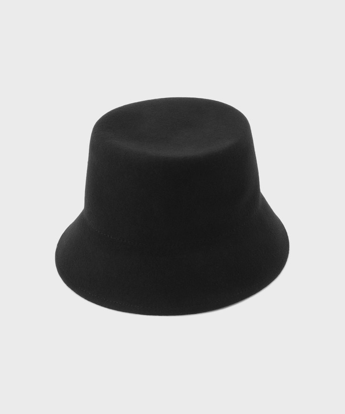 GRACECONTINENTAL Ferrucio Vecchi ウールハット ブラック F GRACECONTINENTAL Ferrucio Vecchi ウールハット ブラック F