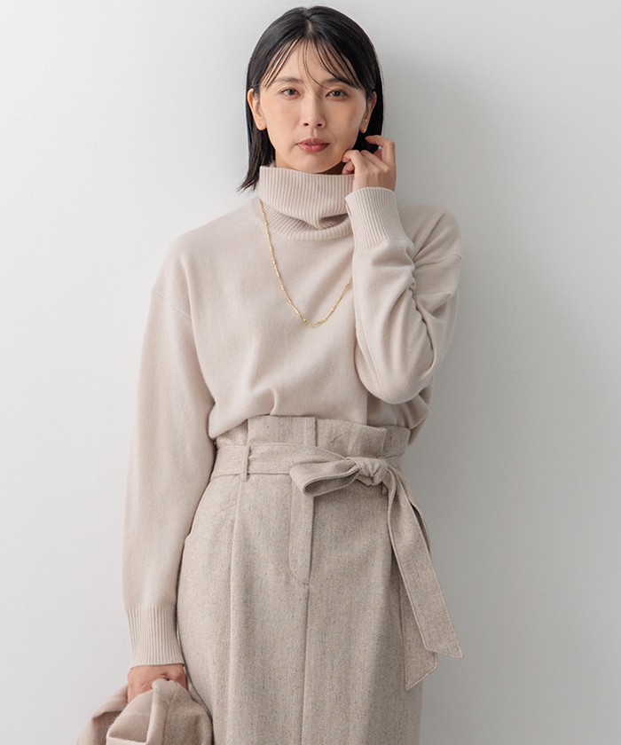 NKNIT 23SS ニットポロ　ベージュ NKNIT 23SS ニットポロ ベージュ