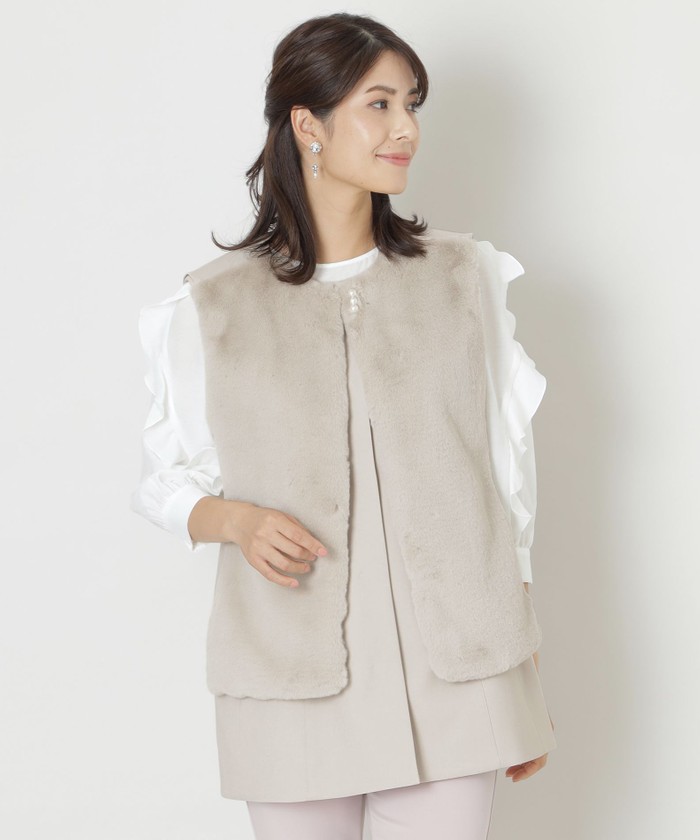 モラビト　ジレ新品 MORABITO BLANC(モラビトブラン)｜ベスト アイテム一覧｜.K