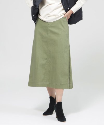 【STORY掲載】【カタログ掲載品】【ウォッシャブル】ナチュラルストレッチデニム