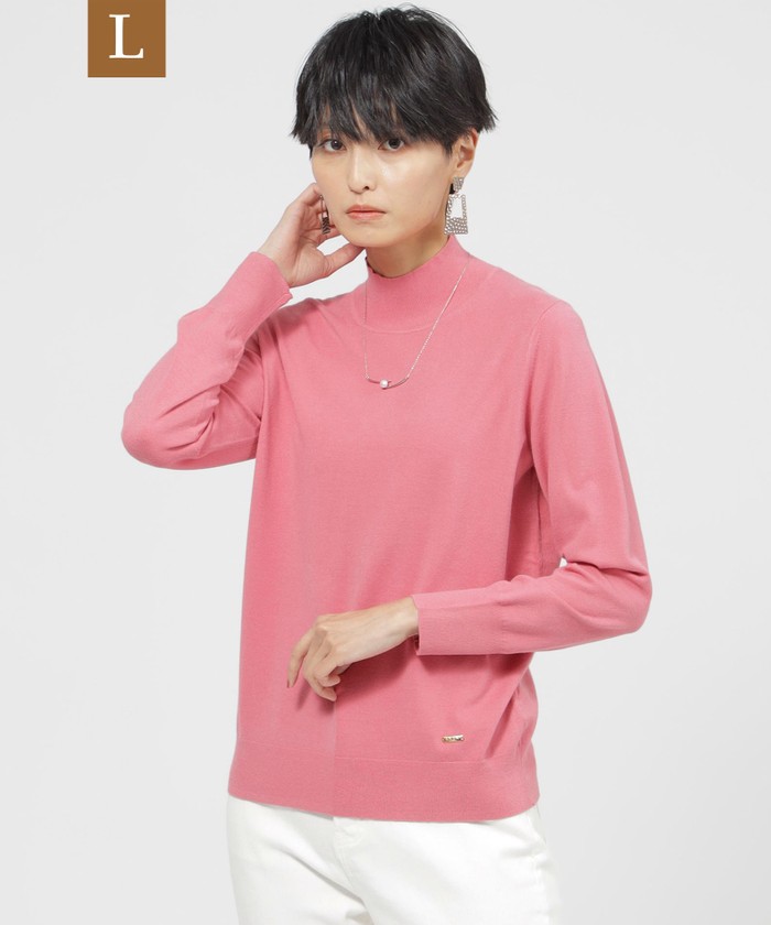 長袖ニット　ピンク　Ｌサイズ db262s1_5.jpg