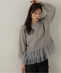 PROPORTION BODY DRESSING/裾チュールニットチュニック　24AW/506873818