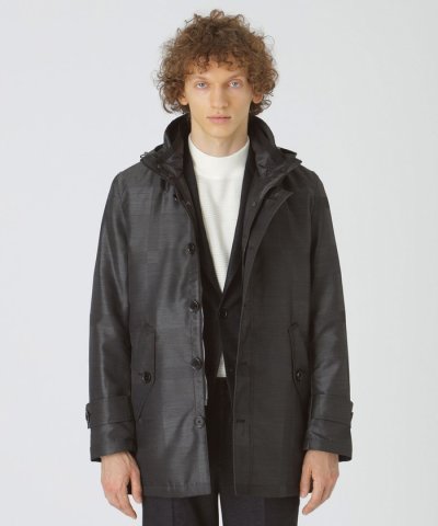 シャドーチェック10monthショートパーカー