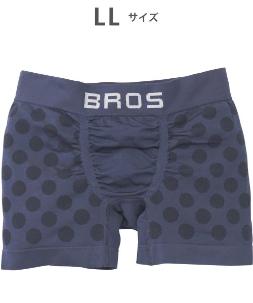 BROS by WACOALMEN(ブロス　バイ　ワコールメン)/ブロス バイ ワコールメン BROS by WACOAL MEN ボクサーパンツ 【EVERYDAY BOXER】 吸汗速乾 立体成型 前閉じ 【返品不可商品】/その他系1