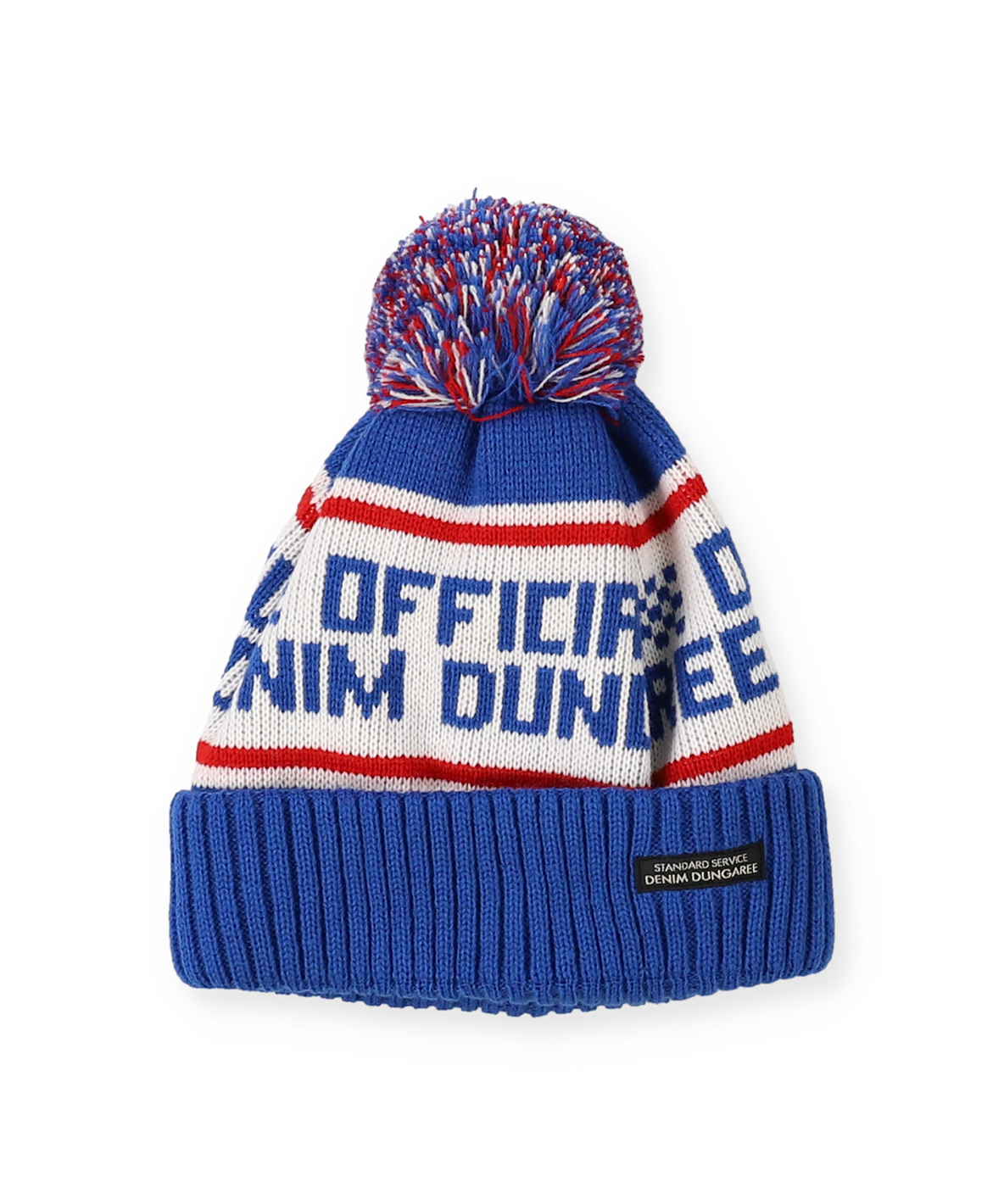 ★新品未使用★デニムダンガリー　ノベルティ　パラソル デニムダンガリー DENIM DUNGAREE LogoKnitCap(506391312)｜阪急