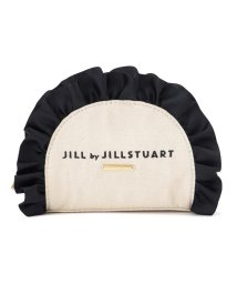 JILL by JILL STUART(ジル バイ ジル スチュアート)/ラウンドフリルポーチ/ブラック