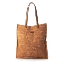 UNGRID bag/アングリッド Ungrid ペイズリー柄エンボスファブリック A4トートバッグ/506893778