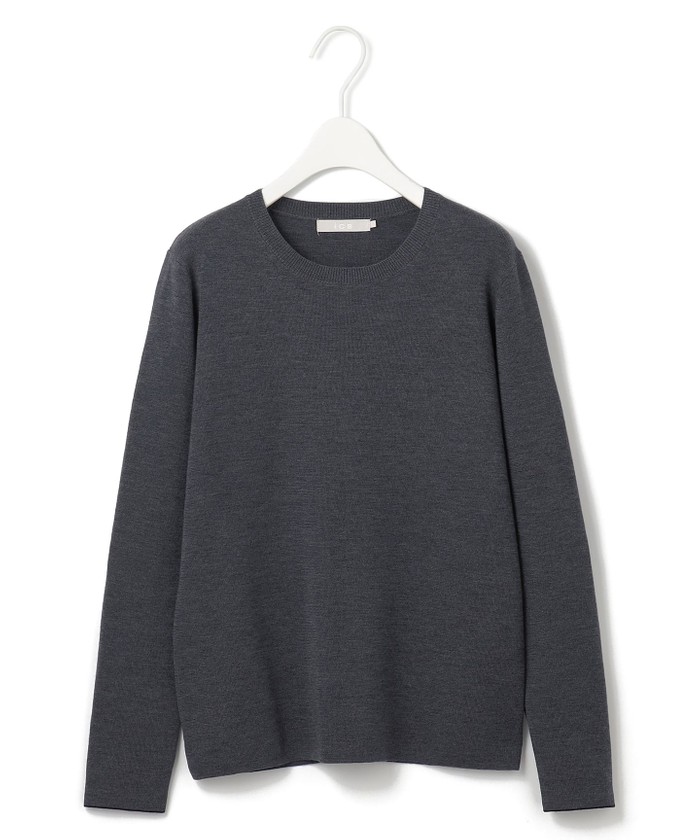 美品♡icb ジュエルニット・グレー♡XS グレー系｜ニット・セーター｜ICB(アイシービー)｜阪急百貨店
