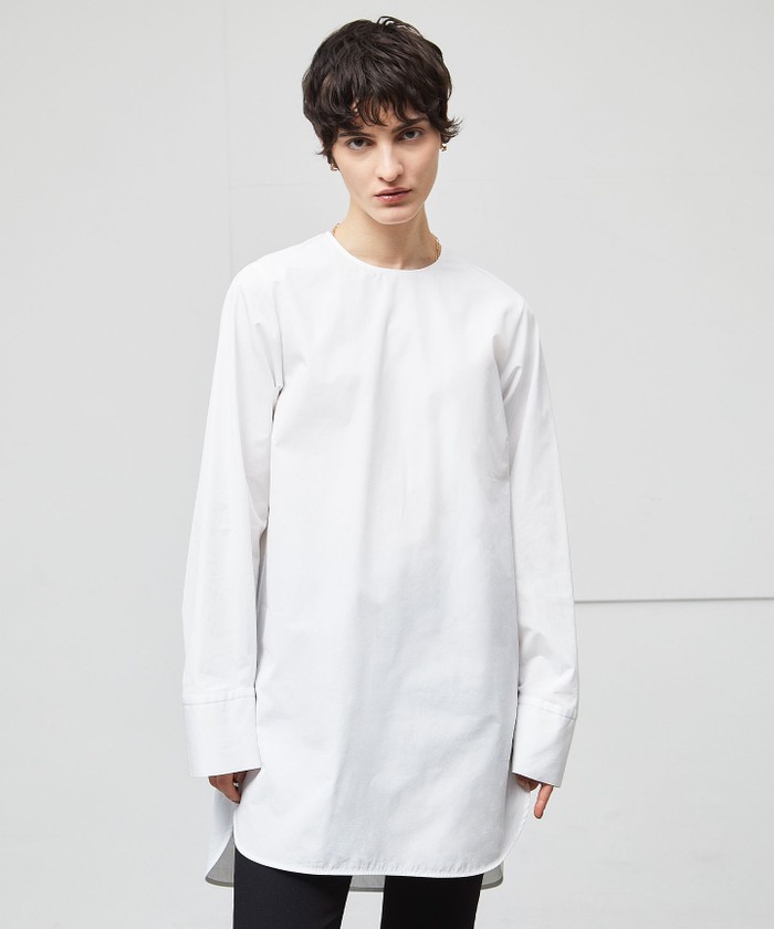 BEIGE 【洗える・VERY 10月号掲載】MUTERSE / プルオーバーシャツ WHITE 6 BEIGE 【洗える・VERY 10月号掲載】MUTERSE / プルオーバーシャツ WHITE 6