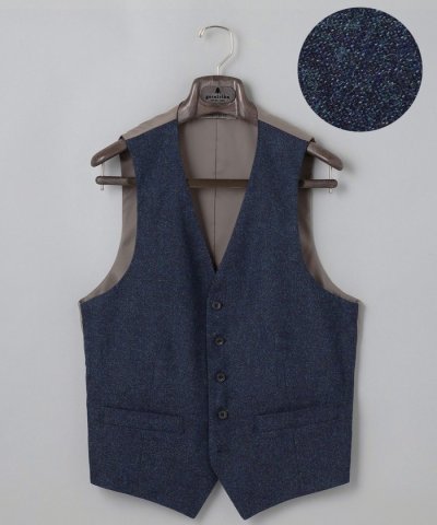 3ピースセットアップ対応【あたたかい】RENEWOOL サスティナブルウールベス