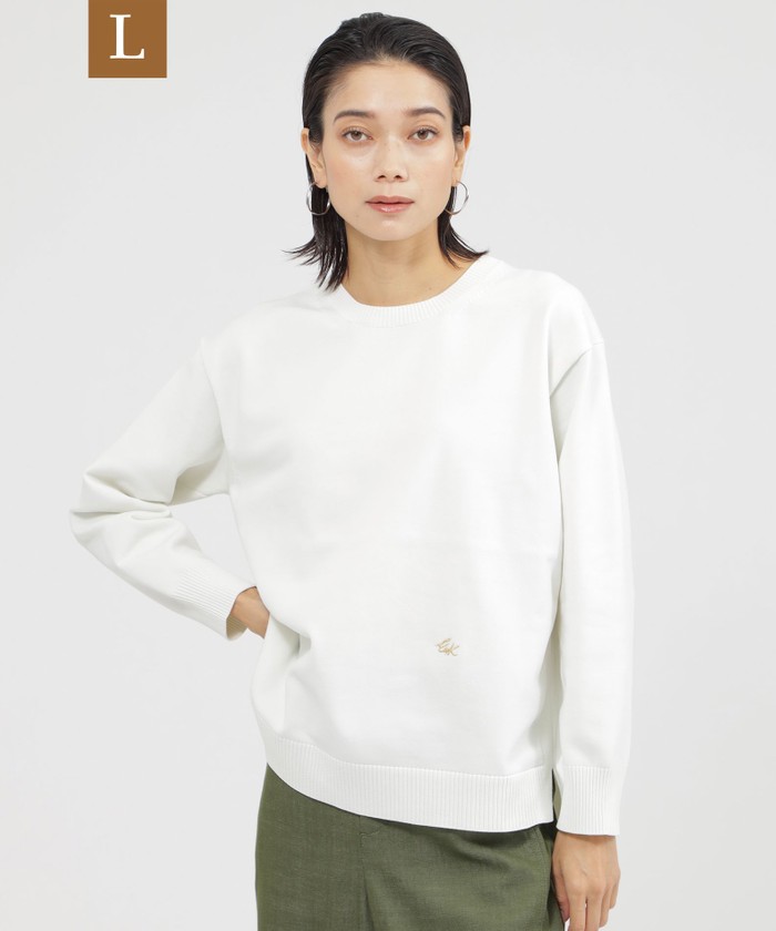 ホワイト系｜ニット・セーター｜EVEX by KRIZIA(Lサイズ)(エヴェックス