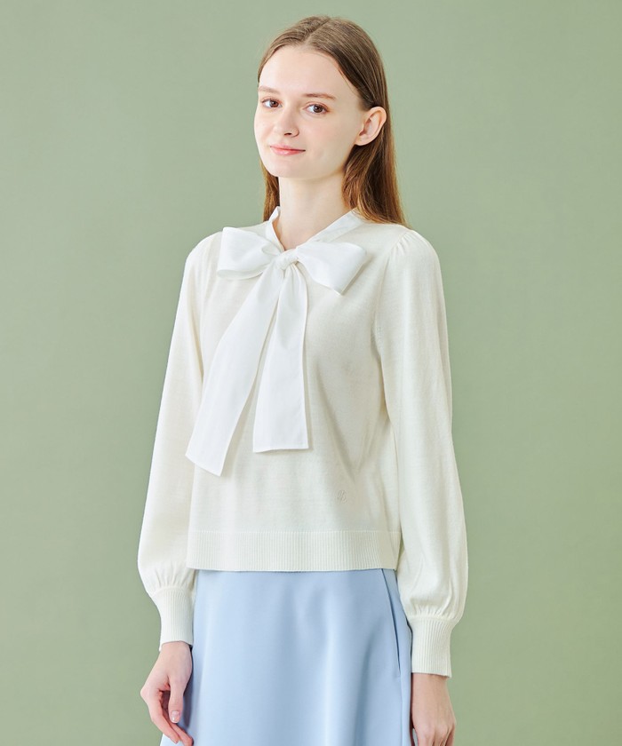 ホワイト系｜ニット・セーター｜BLUE LABEL CRESTBRIDGE(ブルー