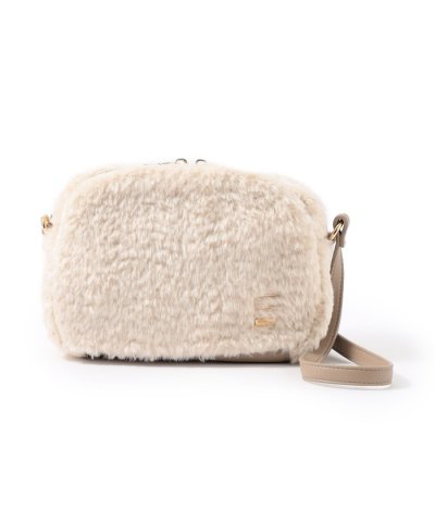 フェイクファーショルダーバッグ