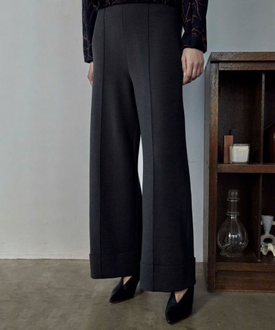 【La maglia】 ニットワイドパンツ