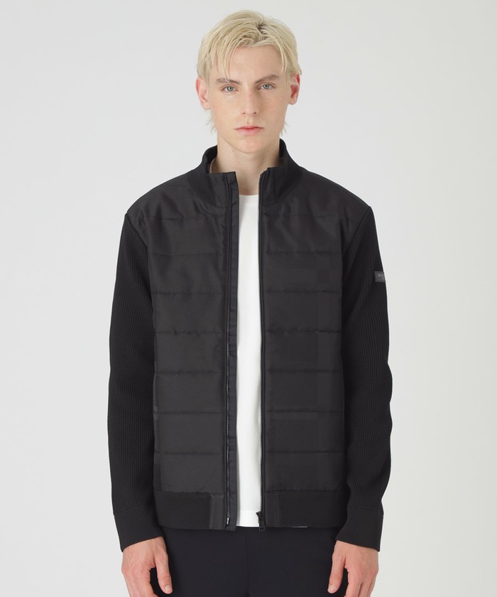 ファブリックコンビニットブルゾン(506873930)|HANKYU MEN'S ファブリックコンビニットブルゾン(506873930)|HANKYU MEN'S