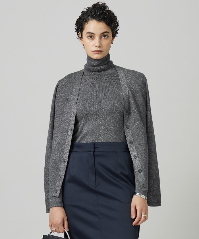 洗える】コットンシェニール コクーンスリーブニット(507198684)｜阪急