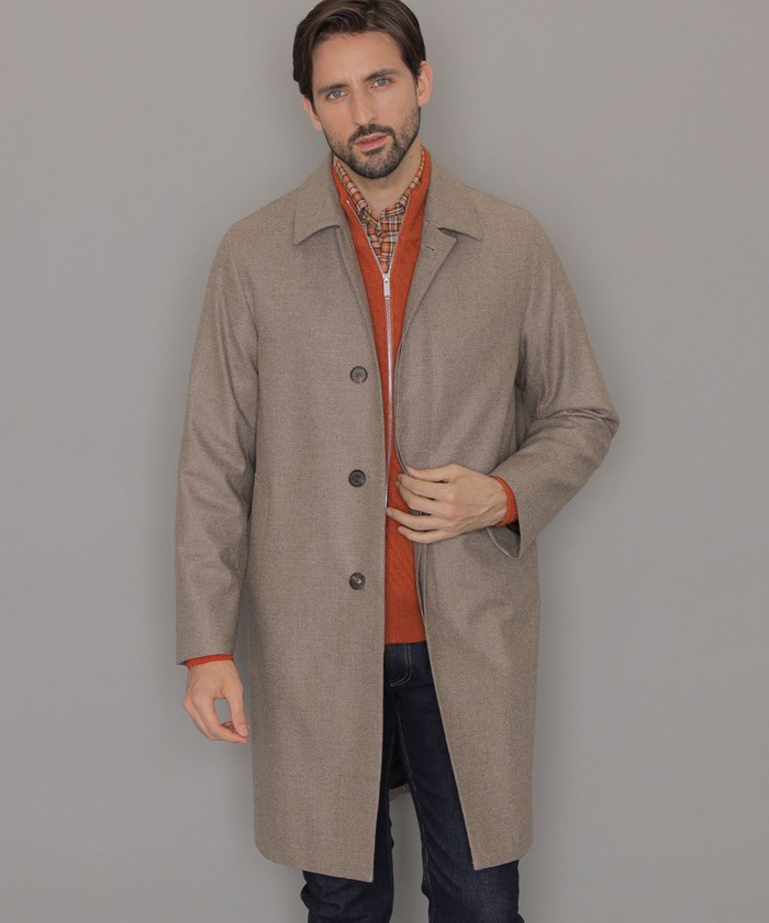 新春割引 マッキントッシュ ロンドン Pコート ブラウン系｜コート｜マッキントッシュ ロンドン(MACKINTOSH LONDON