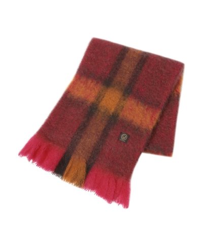 【MANTAS EZCARAY】モヘヤチェックストール《WEB＆EPOCA TH