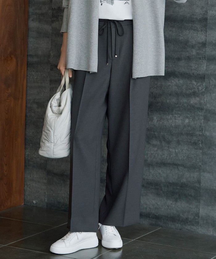 グレー系｜パンツ｜自由区 (Lサイズ)(ジユウクエル)｜阪急百貨店公式