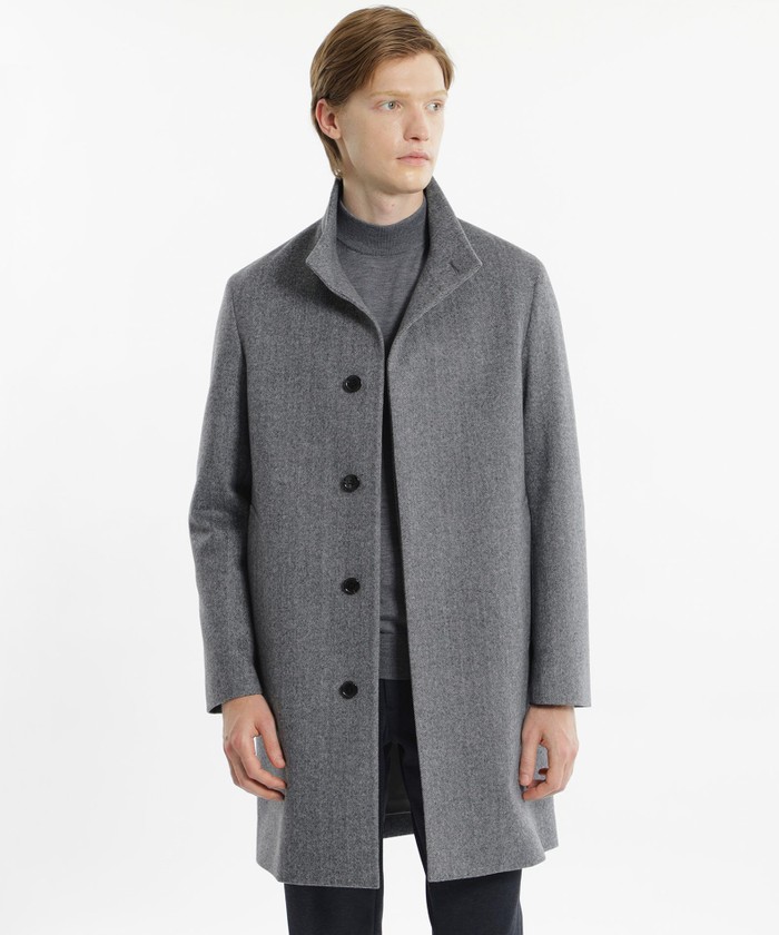 マッキントッシュフィロソフィー　メンズ　グレー チェスターコート マッキントッシュ フィロソフィー オンラインストア