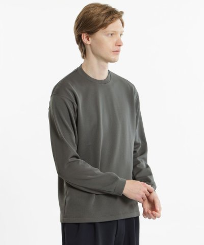 トロッター オーバーサイズTシャツ 針抜きジャージー