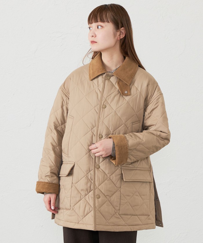 美品　マッキントッシュフィロソフィー　チェックウールライナー　ステンカラーコート 美品マッキントッシュフィロソフィーチェックウールライナー