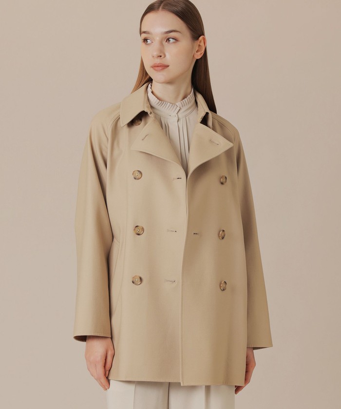 未使用級★マッキントッシュロンドン スタンドカラー ウールロングコート 日本製 その他｜MACKINTOSH LONDON(マッキントッシュ ロンドン)｜阪急